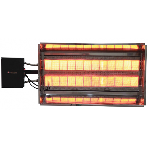 THERMOGATZ DSR 50E INDUSTRIAL 2 STEPS Κεραμική Σόμπα Αερίου